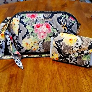 Betsy Johnson crossbody & wallet
